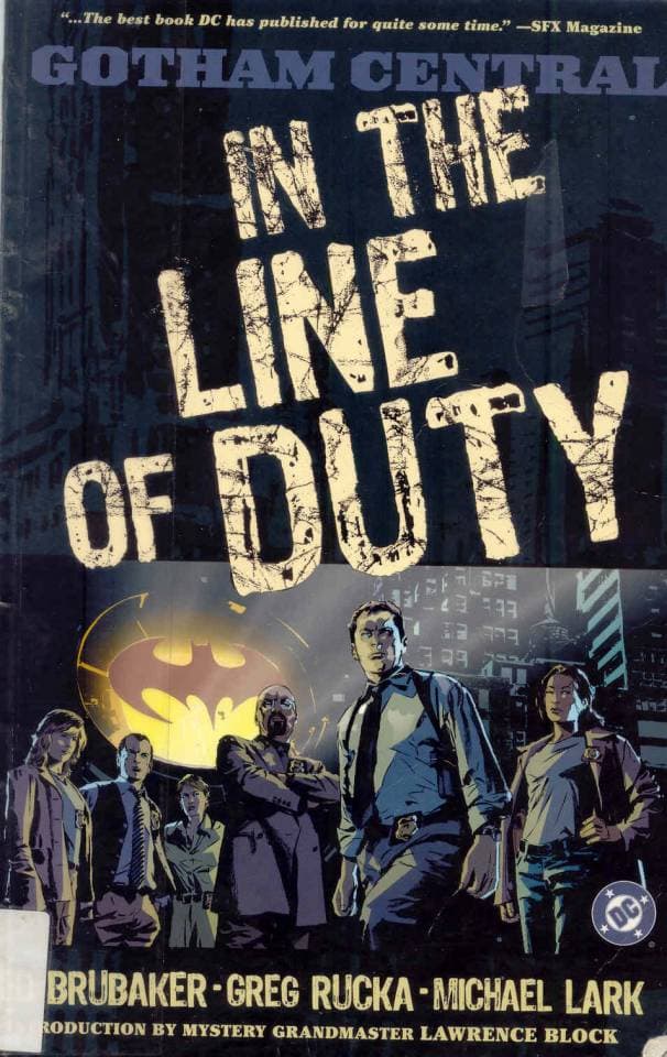 Gotham Central In the Line of Duty cover