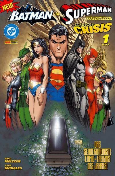 JLA Identity Crisis cover
