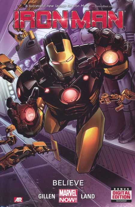Kieron Gillen's Iron Man Believe cover