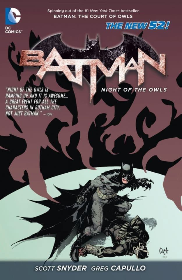 Batman The City of Owls cover