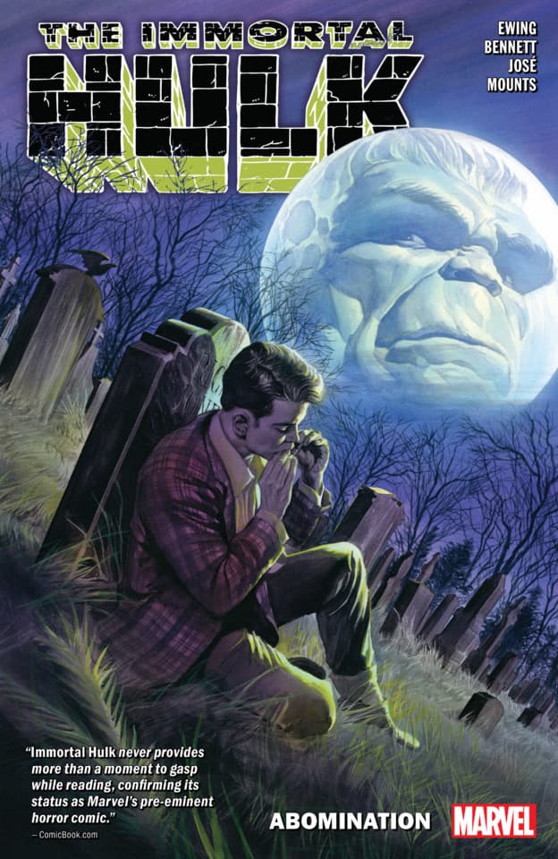 Immortal Hulk Abomination cover